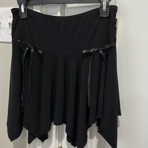 Girls Skirt byer girl black stretch polyester